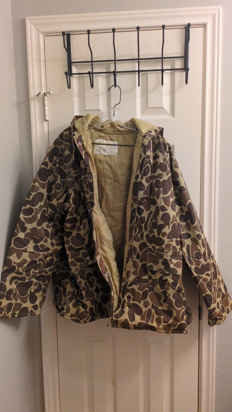 Vintage Sportsman's Choice Insulated Camo Jacket - Large